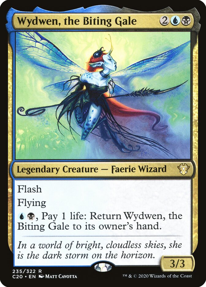 Wydwen, the Biting Gale, Commander 2020 · 235/322