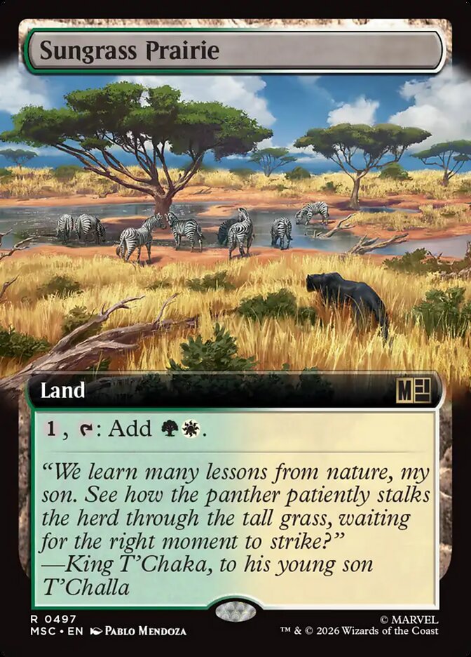 Sungrass Prairie, Marvel Super Heroes Commander · 0497