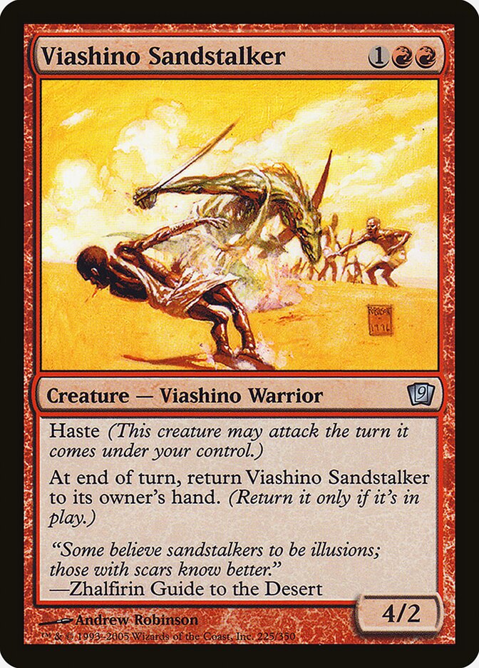 Viashino Sandstalker, Ninth Edition · 225-star