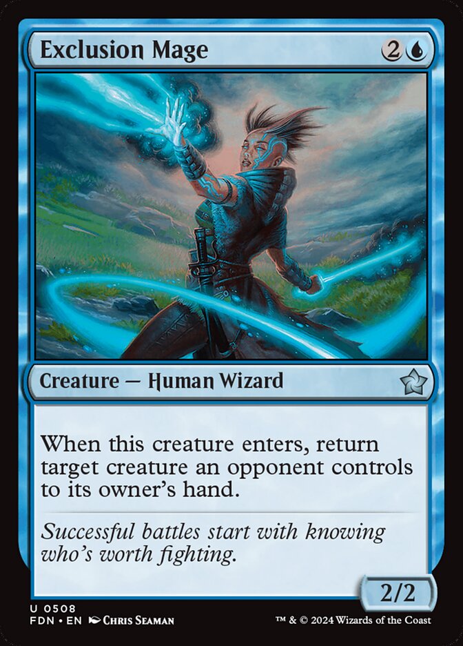 Exclusion Mage, Foundations · 0508