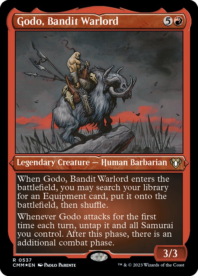 Godo, Bandit Warlord, Commander Masters · 0537