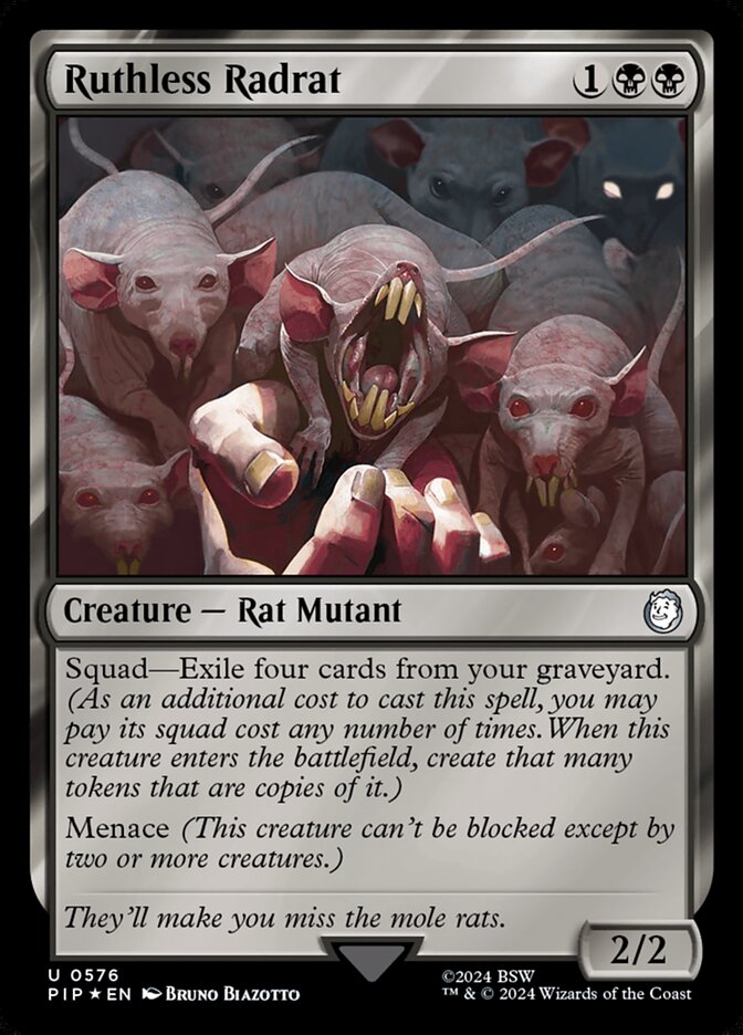 Ruthless Radrat, Fallout · 0576