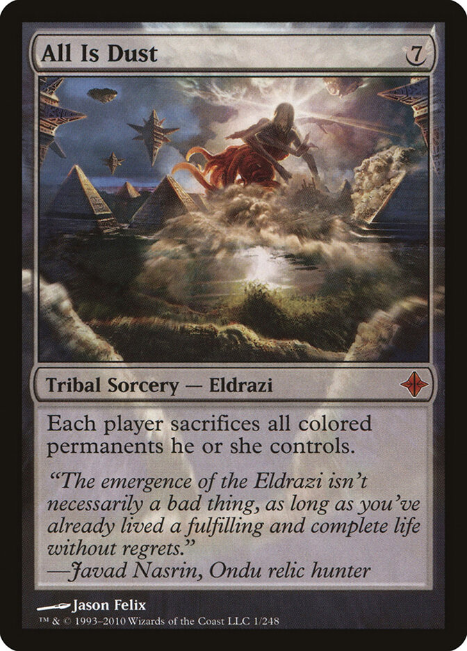 All Is Dust, Rise of the Eldrazi · 1/248