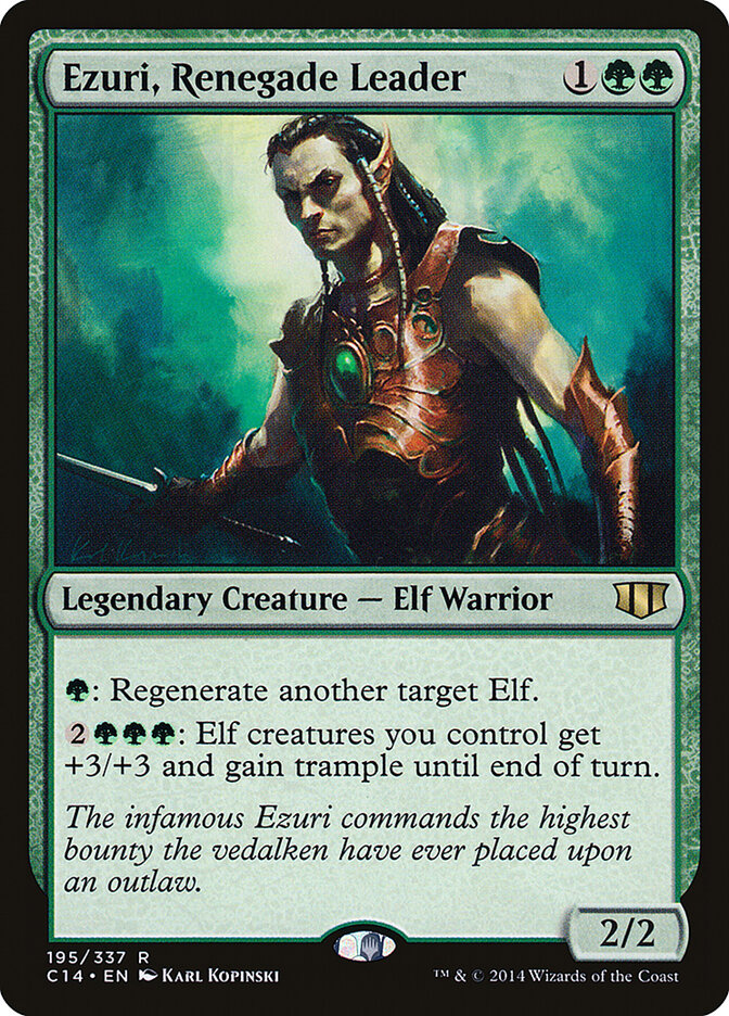 Ezuri, Renegade Leader, Commander 2014 · 195/337