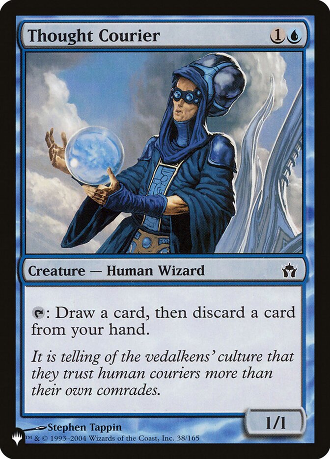 Thought Courier, The List · 5dn-38