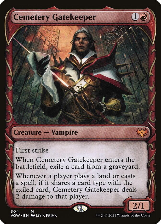 Cemetery Gatekeeper, Innistrad: Crimson Vow · 304