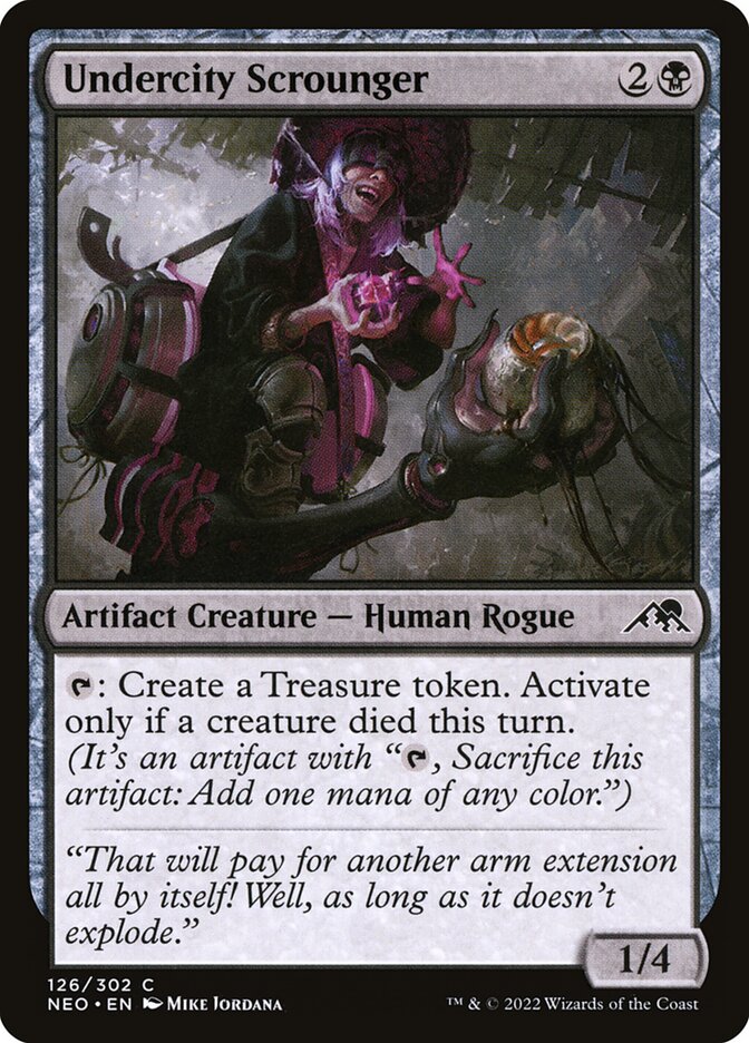 Undercity Scrounger, Kamigawa: Neon Dynasty · 126/302