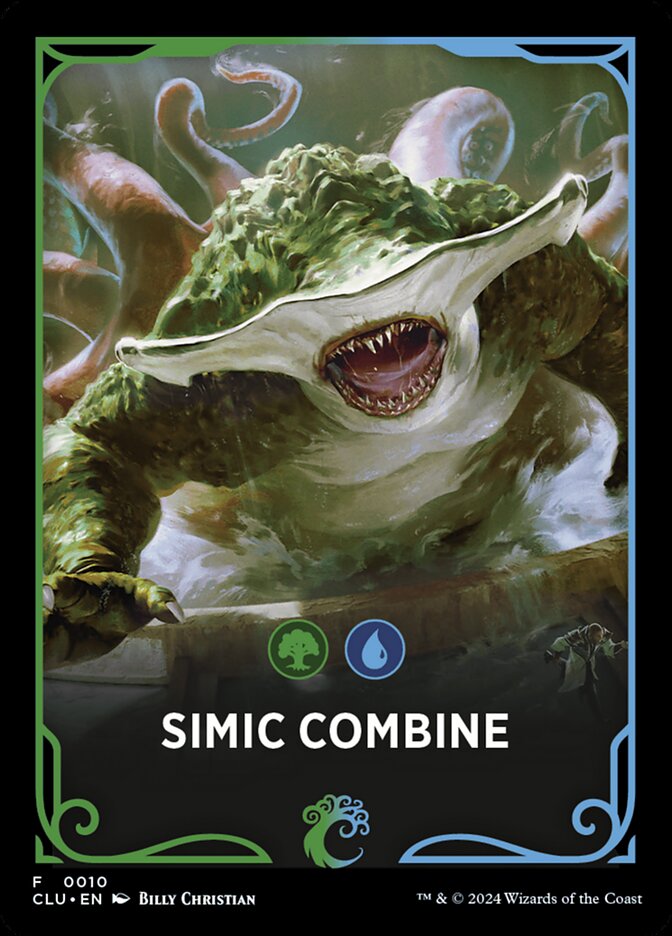 Simic Combine, Ravnica: Clue Edition Front Cards · 0010