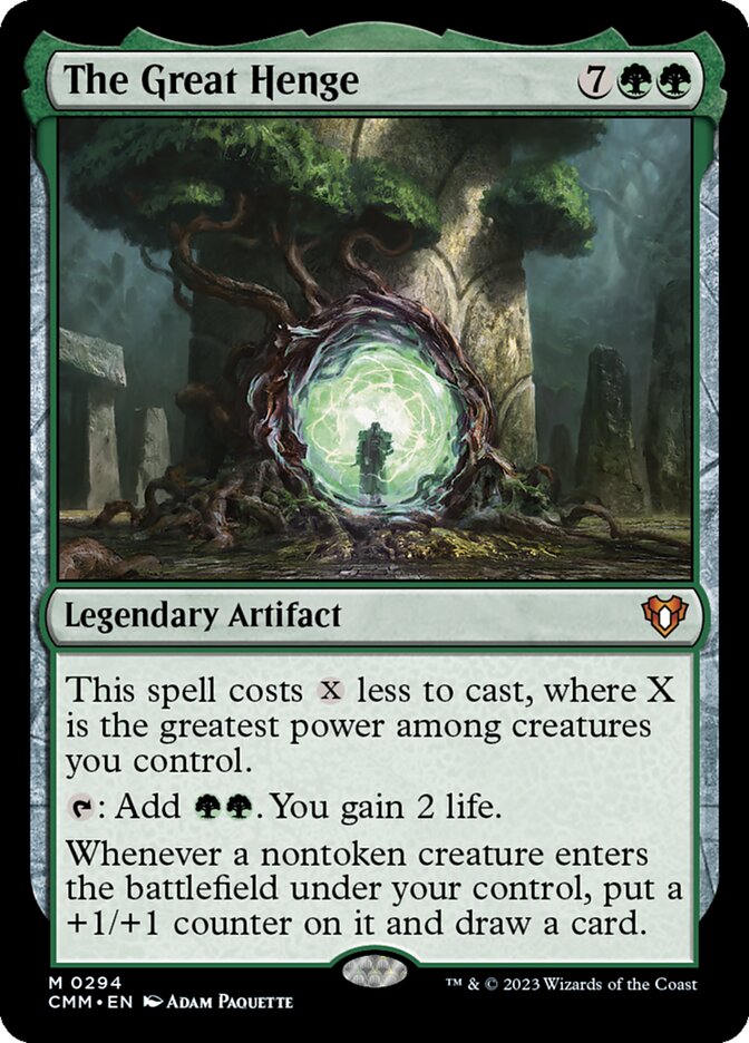 The Great Henge, Commander Masters · 0294