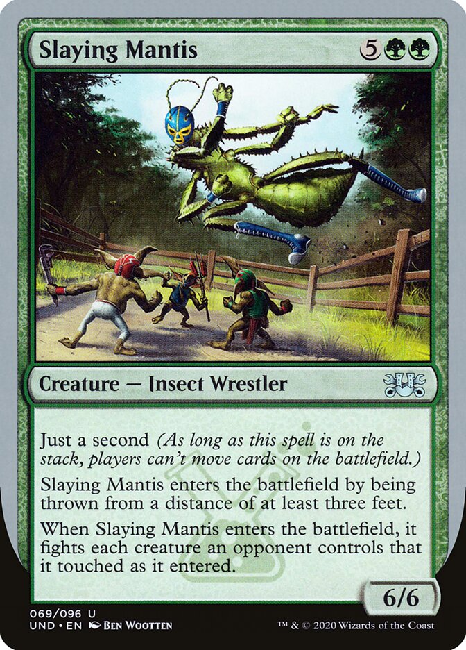 Slaying Mantis, Unsanctioned · 069/096