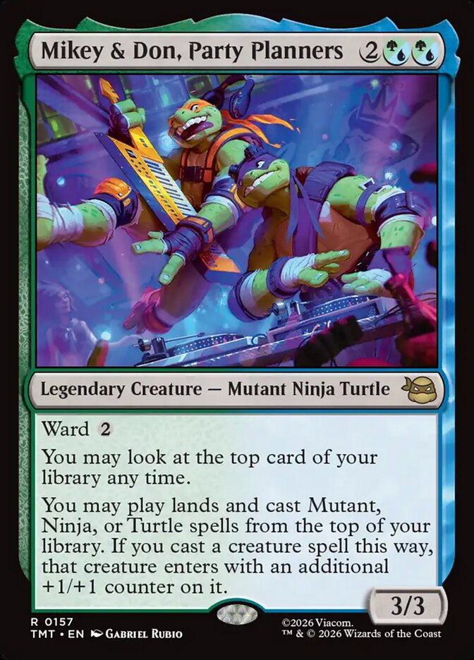 Mikey & Don, Party Planners, Teenage Mutant Ninja Turtles · 0157