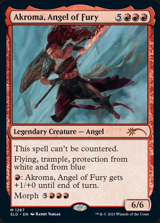 Akroma, Angel of Fury, Secret Lair Drop · 1287