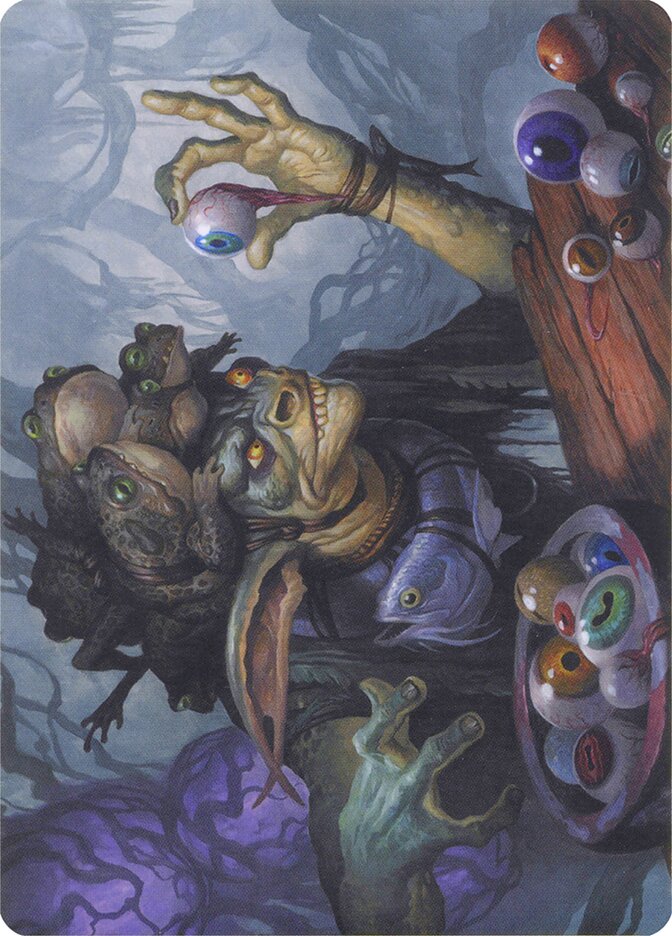 Warteye Witch // Warteye Witch, Modern Horizons Art Series · 008/054