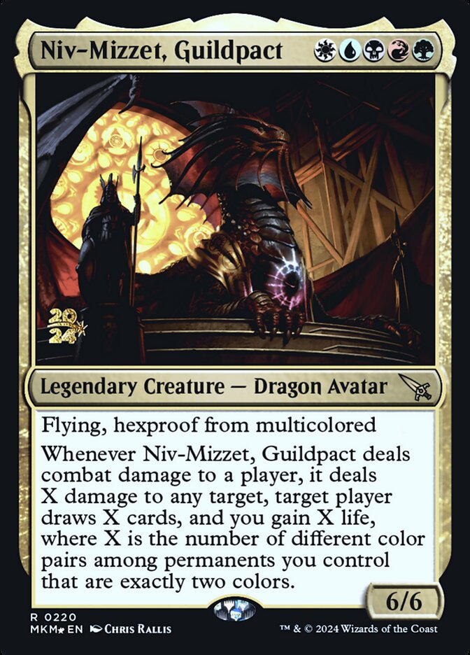 Niv-Mizzet, Guildpact, Murders at Karlov Manor Promos · 0220