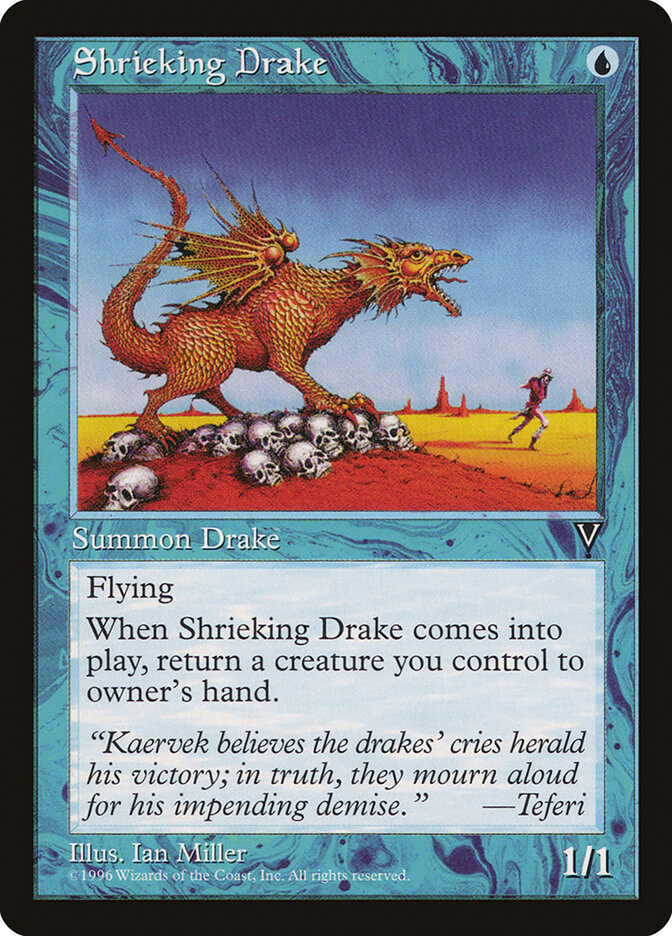 Shrieking Drake, Visions · 43
