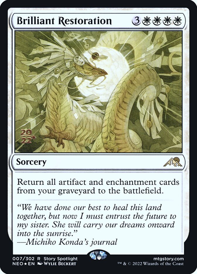 Brilliant Restoration, Kamigawa: Neon Dynasty Promos · 007/302