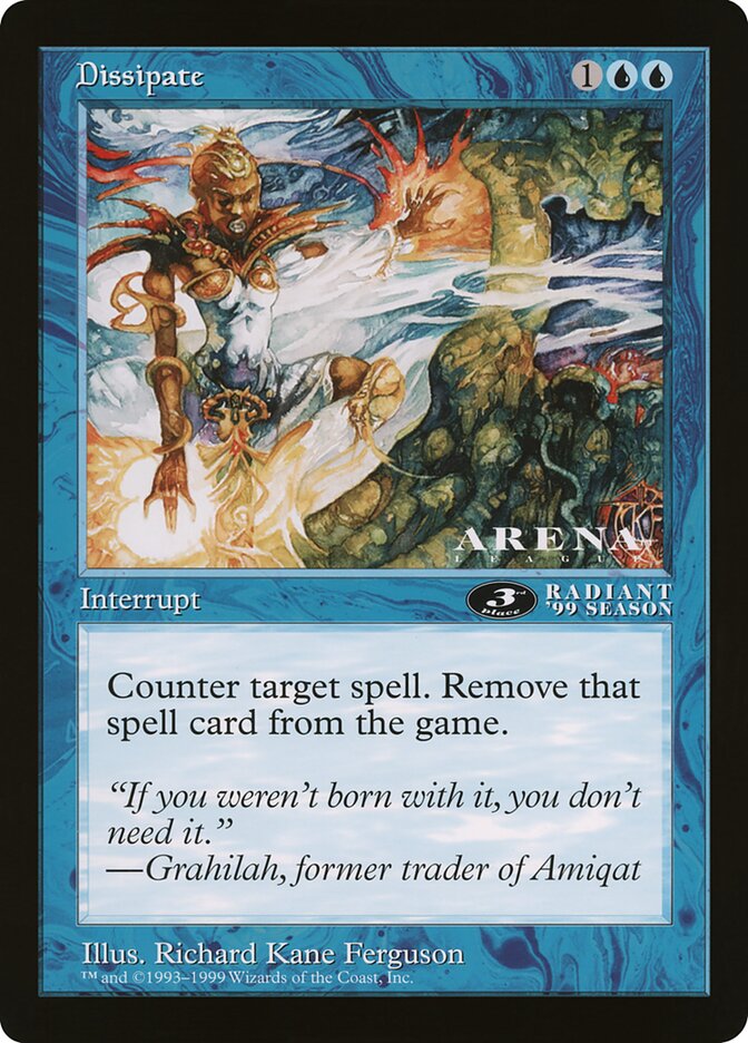 Dissipate, Oversized League Prizes · 81