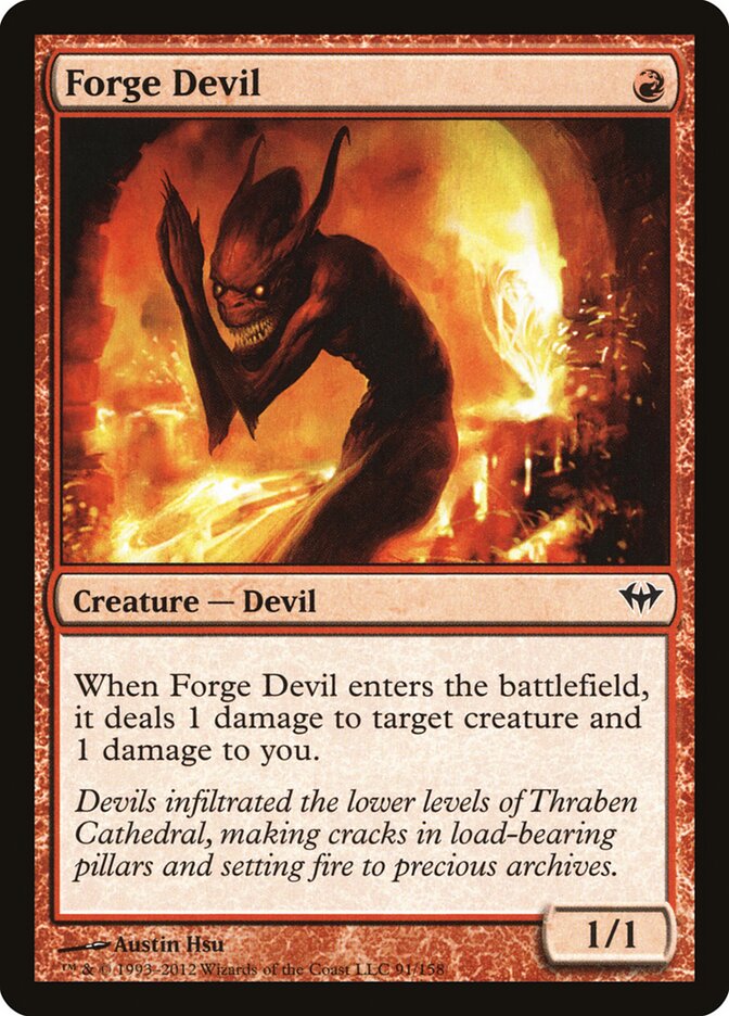 Forge Devil, Dark Ascension · 91/158