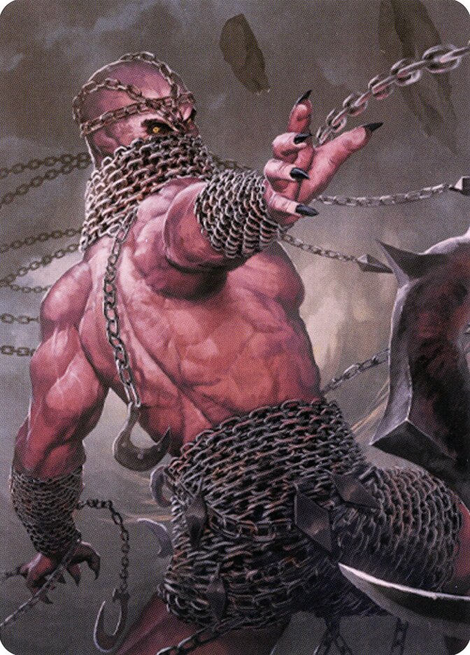 Chain Devil // Chain Devil, Battle for Baldur's Gate Art Series · 008
