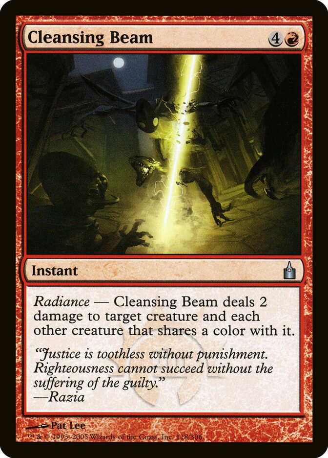 Cleansing Beam, Ravnica: City of Guilds · 118/306