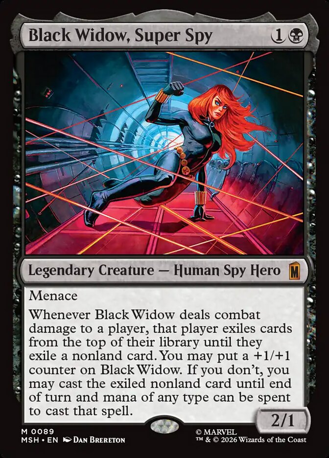 Black Widow, Super Spy, Marvel Super Heroes · 0089
