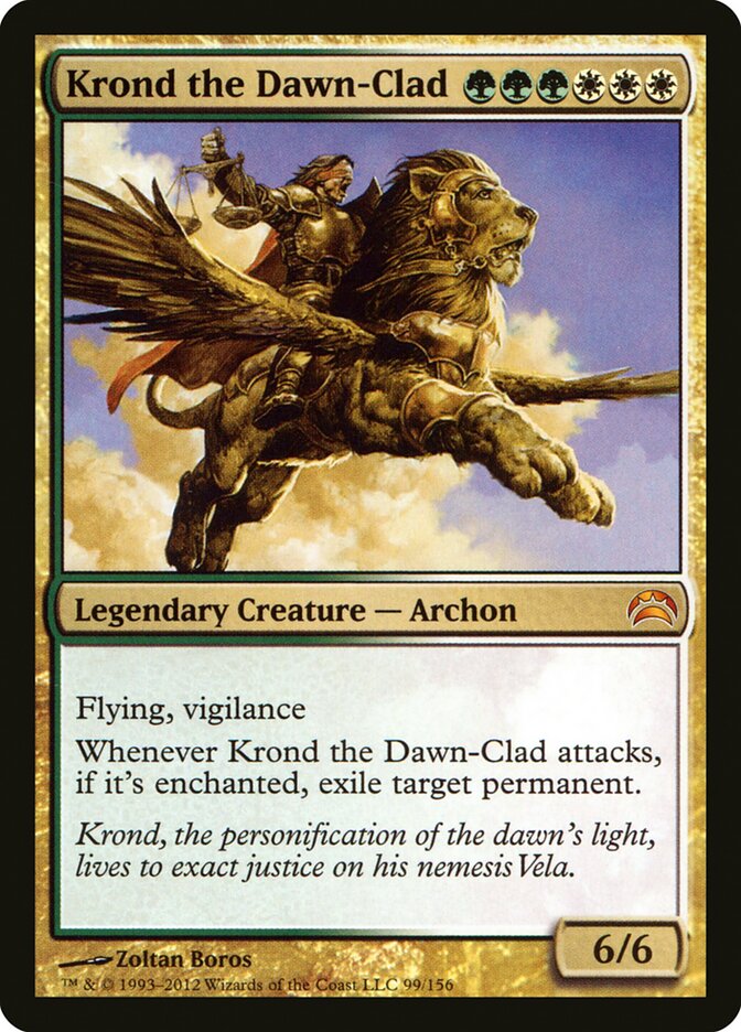 Krond the Dawn-Clad, Planechase 2012 · 99/156