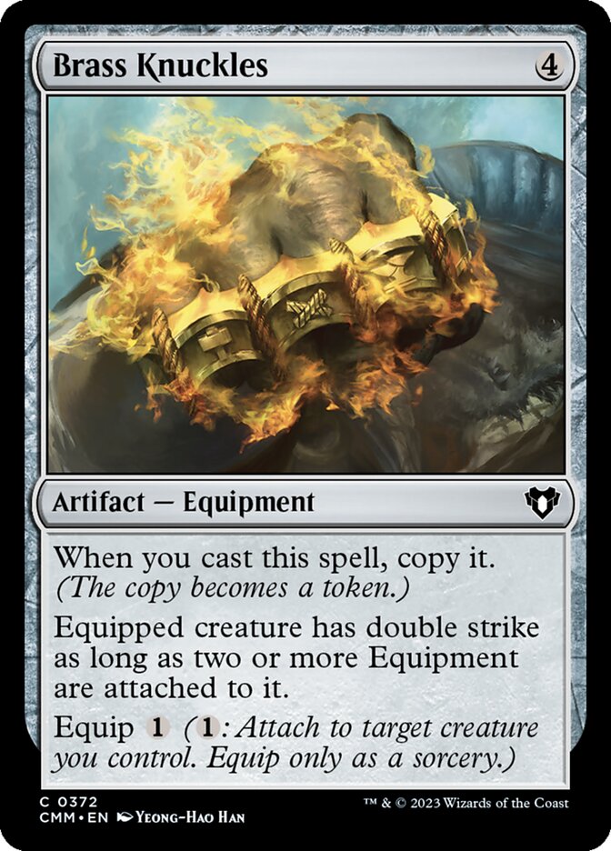 Brass Knuckles, Commander Masters · 0372