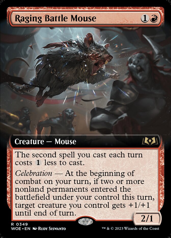 Raging Battle Mouse, Wilds of Eldraine · 0349