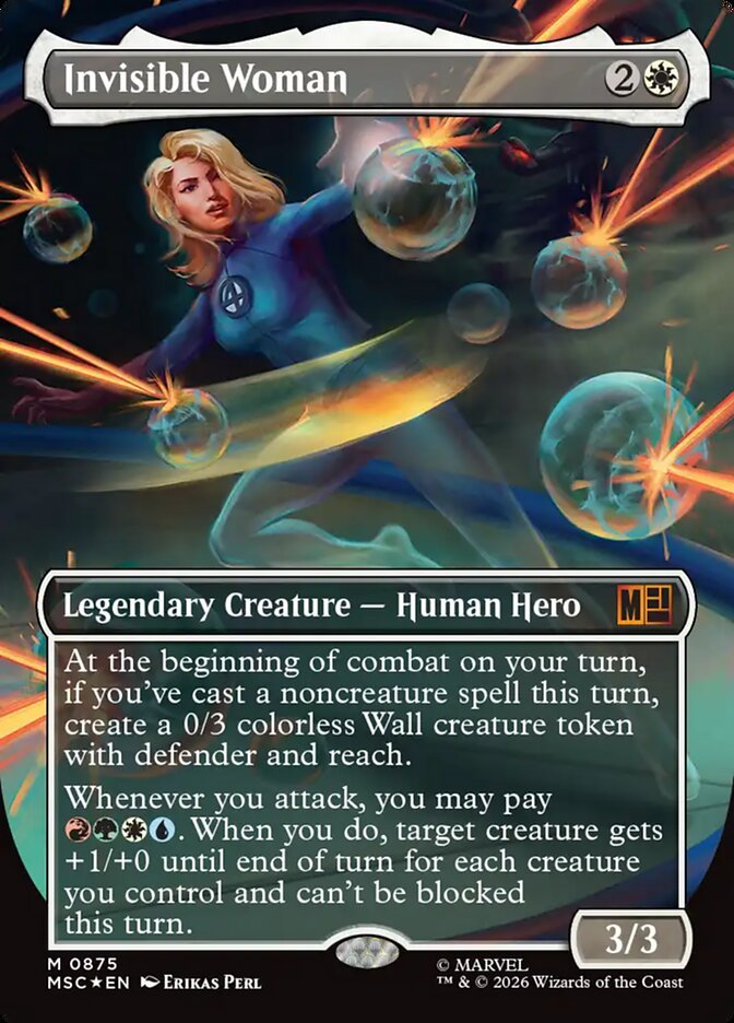 Invisible Woman, Marvel Super Heroes Commander · 0875