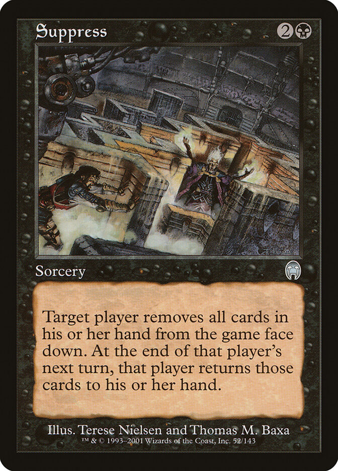 Suppress, Apocalypse · 52/143