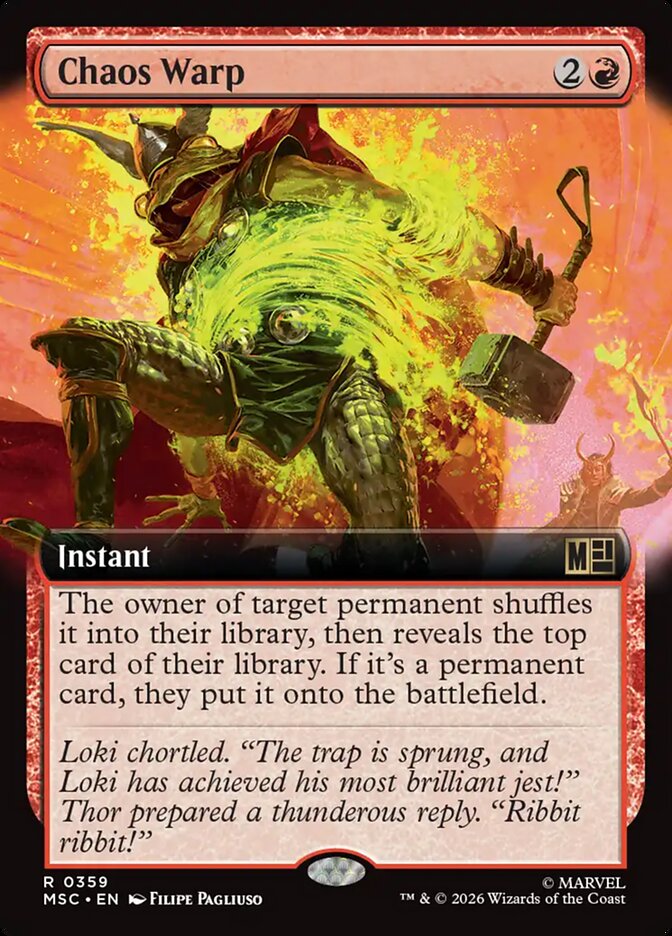 Chaos Warp, Marvel Super Heroes Commander · 0359
