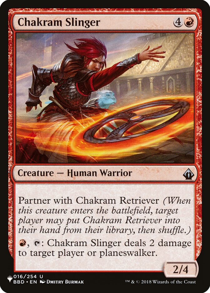 Chakram Slinger, The List · bbd-16