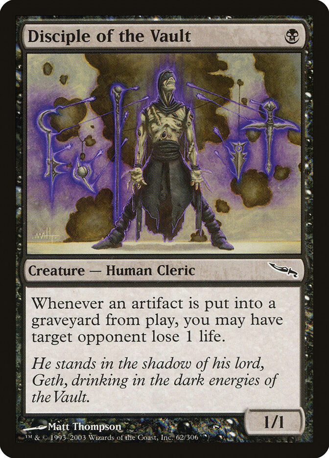 Disciple of the Vault, Mirrodin · 62/306