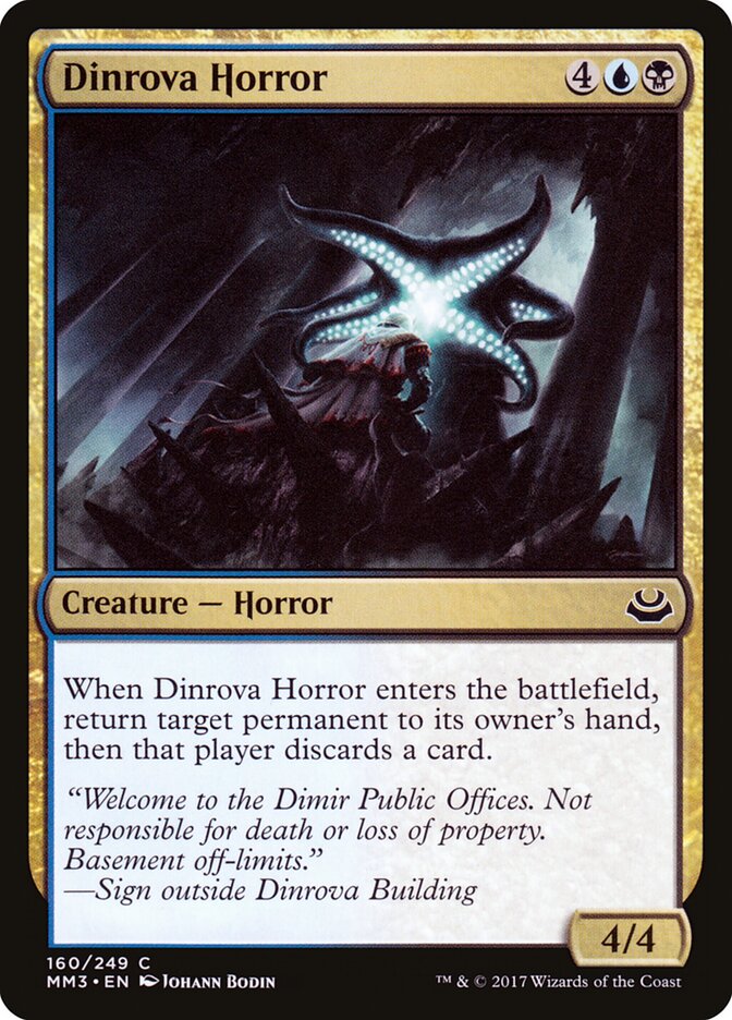 Dinrova Horror, Modern Masters 2017 · 160/249