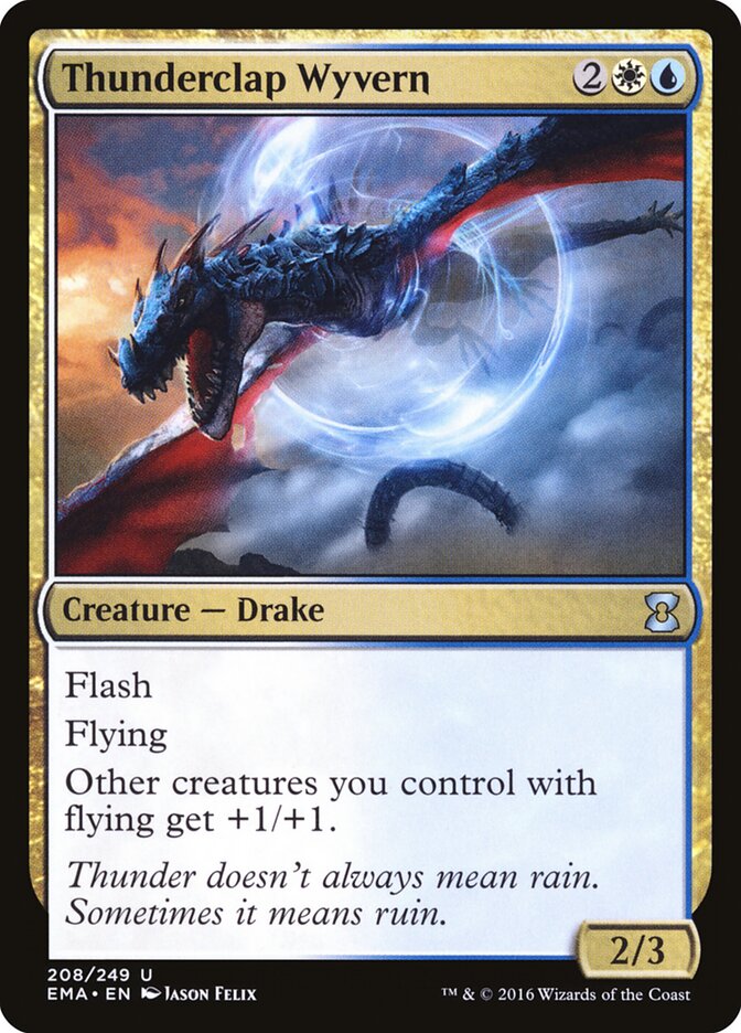 Thunderclap Wyvern, Eternal Masters · 208/249