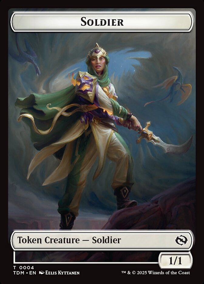 Soldier, Tarkir: Dragonstorm Tokens · 0004