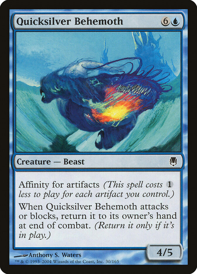 Quicksilver Behemoth, Darksteel · 30/165