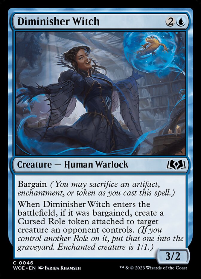 Diminisher Witch, Wilds of Eldraine · 0046