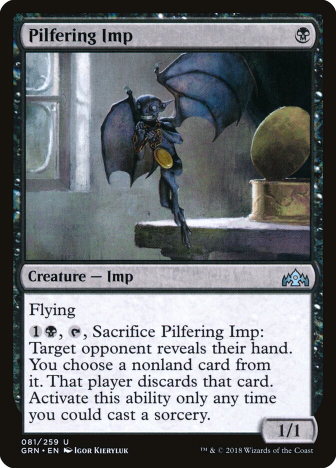Pilfering Imp, Guilds of Ravnica · 081/259