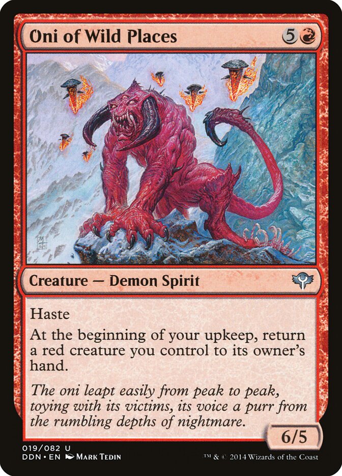Oni of Wild Places, Duel Decks: Speed vs. Cunning · 019/082