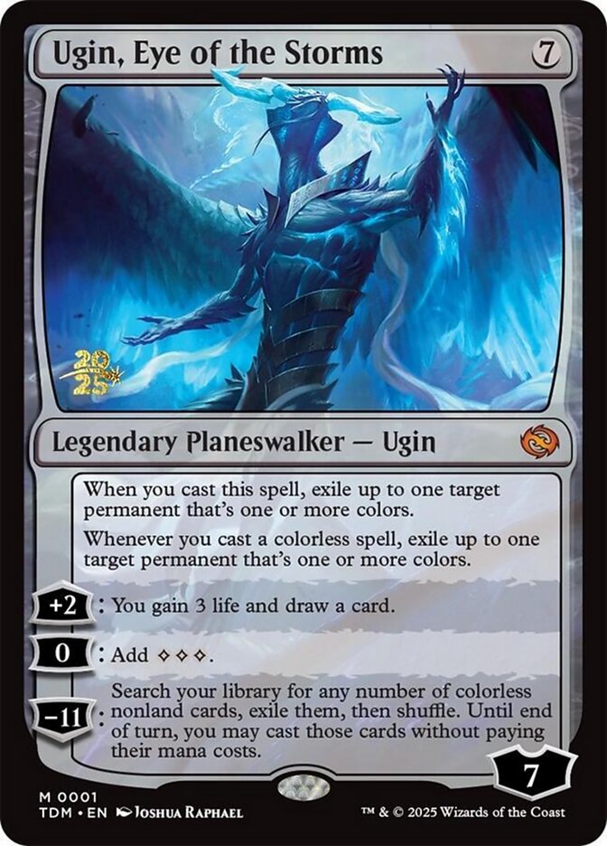 Ugin, Eye of the Storms, Tarkir: Dragonstorm Promos · 0001