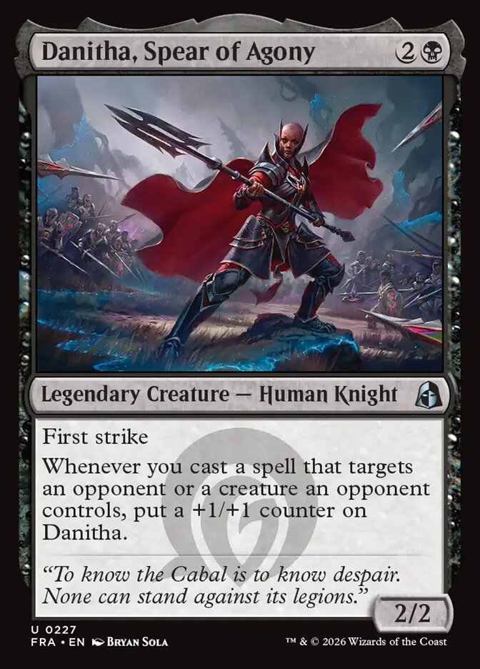 Danitha, Spear of Agony, Reality Fracture · 0227