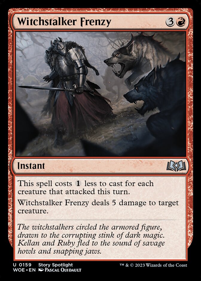 Witchstalker Frenzy, Wilds of Eldraine · 0159