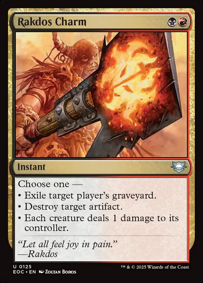 Rakdos Charm, Edge of Eternities Commander · 0125