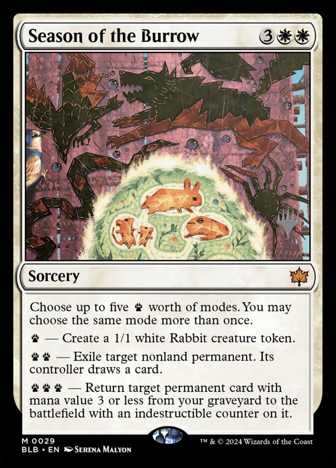 Season of the Burrow, Bloomburrow Promos · 0029