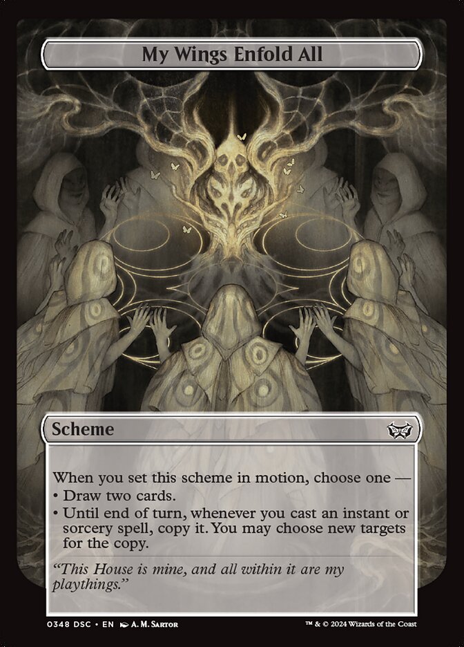 My Wings Enfold All, Duskmourn: House of Horror Commander · 0348