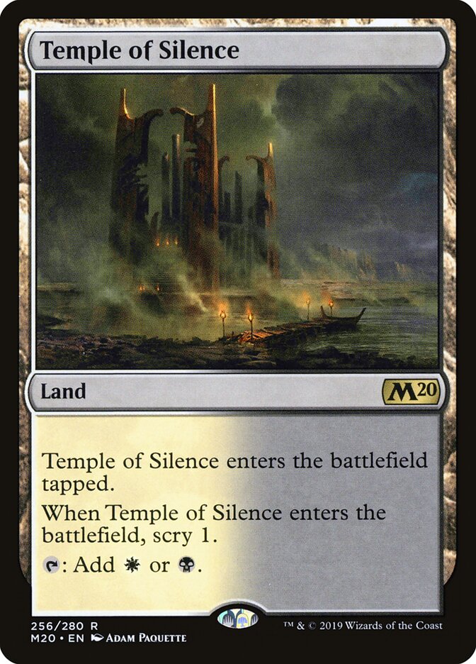 Temple of Silence, Core Set 2020 · 256/280