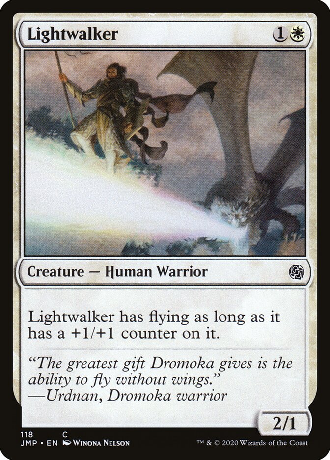 Lightwalker, Jumpstart · 118