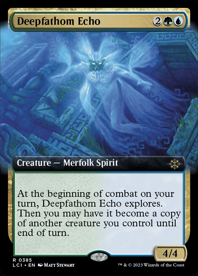 Deepfathom Echo, The Lost Caverns of Ixalan · 0385