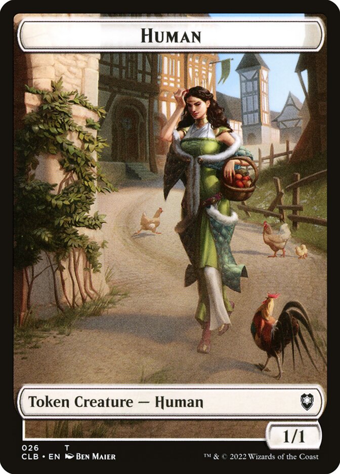 Human, Battle for Baldur's Gate Tokens · 026